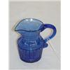 Image 1 : RARE 4 1/2" COBALT SANDWICH CREAMER - GI-29