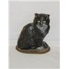 Image 1 : 8 1/2" CAST IRON BLACK CAT DOORSTOP
