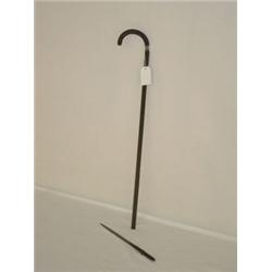 33" IRON SWORD CANE