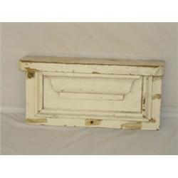PAINTED WOODEN WALL SHELF