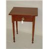 Image 1 : NEW ENGLAND SHERATON 1 DRAWER STAND W/ OLDER RED PAINT