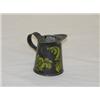 Image 1 : 3" EARLY DECORATED TOLEWARE CREAMER