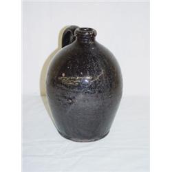 8 1/2" NEW ENGLAND REDWARE JUG
