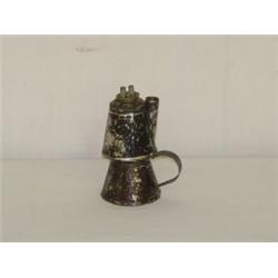 TIN PETTICOAT FLUID LAMP