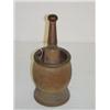 Image 1 : EARLY WOODEN MORTAR & PESTLE