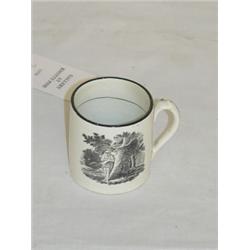 2 1/4" CHILDS BLACK TRANSFER MUG