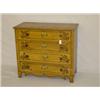 Image 1 : PAINTED COTTAGE PINE 4 DRAWER CHEST