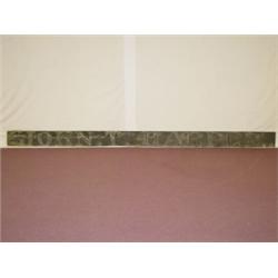 15" PAINTED WOODEN TRADE SIGN JOHN T. HARPER