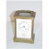 Image 1 : FRENCH BRASS CARRIAGE CLOCK