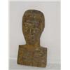 Image 1 : 20 1/2" CARVED WOODEN 1/2 BUST OF MAN