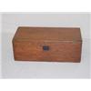 Image 1 : 19TH CENT. FLAT TOP BOX W/ OLD FINISH