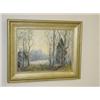 Image 1 : OIL ON CANVAS WOODLAND SCENE SIGNED I.J. MATHESON (11 1/2" X 15 1/2")