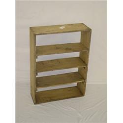 SM. 4 TIER PAINTED WALL SHELF