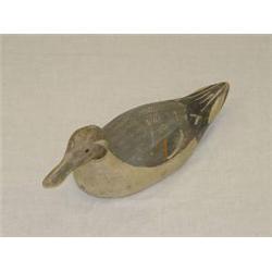 CARVED & PAINTED PINTAIL DUCK DECOY