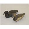 Image 1 : 2 CARVED AND PAINTED DUCK DECOYS