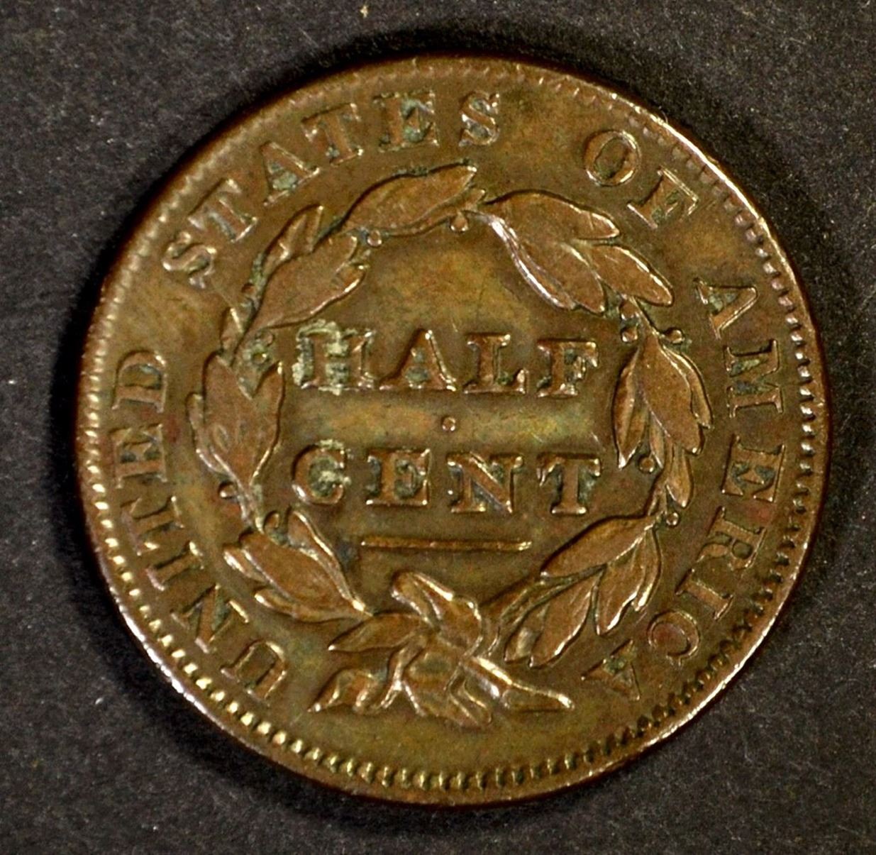 1835 HALF CENT NICE XF COIN 1835-half-cent-nice-xf-coin