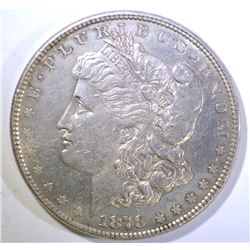 1878 8TF MORGAN DOLLAR, CH BU