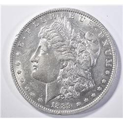 1889-O MORGAN DOLLAR AU