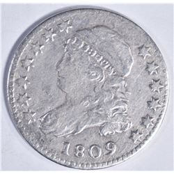 1809 BUST DIME, VF ULTRA RARE!!!