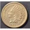 Image 1 : 1863 INDIAN CENT BU
