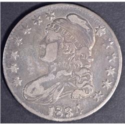 1834 BUST HALF DOLLAR VF/XF