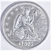 Image 1 : 1875 TWENTY CENT CU BU SCARCE!!