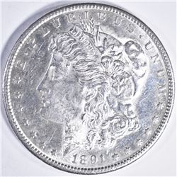 1891 S MORGAN DOLLAR CH BU