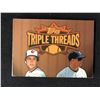 Image 1 : 2009 TOPPS TRIPLE THREADS GAME USED MEMORABILIA CAL RIPKEN/ ALEX RODRIGUEZ