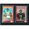 Image 1 : VINTAGE FOOTBALL CARD LOT (MORRIS/ THEISMAN)
