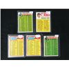 Image 1 : BASEBALL CHECKLIST CARDS LOT