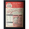 Image 2 : 1953 TOPPS #222 VICTOR JANOWICZ