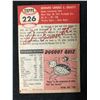 Image 2 : 1953 Topps Ed Erautt #226 Baseball Card