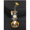 Image 1 : EVOLUTION COLORADO 12" ORANGE GLASS BONG W/ BOWL