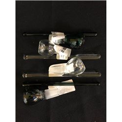 GLASS BOWL DABBER SET LOT