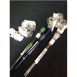 420 ACCESSORIES LOT (GLASS BOWLS/ STEMS)