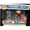 Image 2 : POP! CAPTAIN AMERICA/ IRON MAN VINYL FIGURE W/ Wolverine TPB (1987 Marvel) 1st Edition