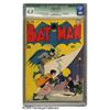 Image 1 : Batman #14 (DC, 1943) CGC Qualified VG 4.0 Off-white Batman #14 (DC, 1943) CGC Qualified VG 4.0 Off-