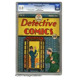 Detective Comics #25 (DC, 1939) CGC GD/VG 3.0 Cream t Detective Comics #25 (DC, 1939) CGC GD/VG 3.0 