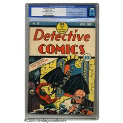 Detective Comics #29 (DC, 1939) CGC VG/FN 5.0 Off-whi Detective Comics #29 (DC, 1939) CGC VG/FN 5.0 