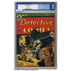 Detective Comics #51 (DC, 1941) CGC FN+ 6.5 Off-white Detective Comics #51 (DC, 1941) CGC FN+ 6.5 Of