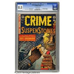 Crime SuspenStories #17 (EC, 1953) CGC VF+ 8.5 Off-wh Crime SuspenStories #17 (EC, 1953) CGC VF+ 8.5