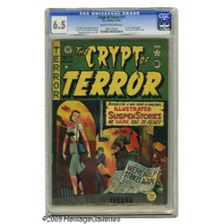Crypt of Terror #17 (EC, 1950) CGC FN+ 6.5 Cream to o Crypt of Terror #17 (EC, 1950) CGC FN+ 6.5 Cre