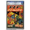 Image 1 : Pep Comics #16 (MLJ, 1941) CGC VF+ 8.5 Cream to off-w Pep Comics #16 (MLJ, 1941) CGC VF+ 8.5 Cream t