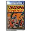 Image 1 : Pep Comics #25 (MLJ, 1942) CGC VG- 3.5 White pages. Pep Comics #25 (MLJ, 1942) CGC VG- 3.5 White pag