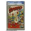 Image 1 : Speed Comics #43 (Harvey, 1946) CGC NM- 9.2 Cream to Speed Comics #43 (Harvey, 1946) CGC NM- 9.2 Cre