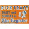 Image 1 : Dick Tracy Display or Bus Sign (The Register, undated Dick Tracy Display or Bus Sign (The Register, 