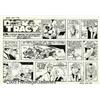 Image 1 : Chester Gould - Dick Tracy Sunday Comic Strip Origina Chester Gould - Dick Tracy Sunday Comic Strip 