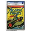 Image 1 : Action Comics #63 (DC, 1943) CGC VF 8.0 Tan to off-wh Action Comics #63 (DC, 1943) CGC VF 8.0 Tan to