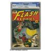Image 1 : Flash Comics #9 (DC, 1940) CGC VF 8.0 Off-white pages Flash Comics #9 (DC, 1940) CGC VF 8.0 Off-whit