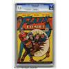Image 1 : Flash Comics #66 (DC, 1946) CGC VF- 7.5 Off-white to Flash Comics #66 (DC, 1946) CGC VF- 7.5 Off-whi